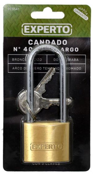 CANDADO EXPERTO ARC LARGO 40MM